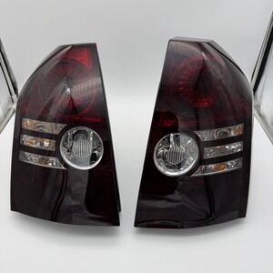 2008-2010 Chrysler 300 Base/Touring Red Smoke Tail Brake Lights Lamps Left+Right